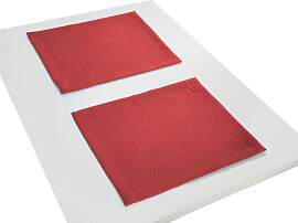 Platzset WIRTH "Neufahrn" Gr. 1, rot,