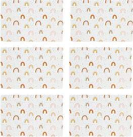 Platzset ZELLER PRESENT "Rainbow", bunt