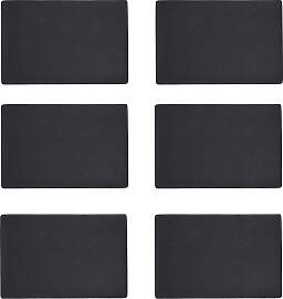 Platzset ZELLER PRESENT, schwarz, B:30cm L:45cm,