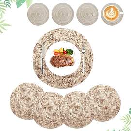 Platzsets Abwaschbar Untersetzer Tischsets