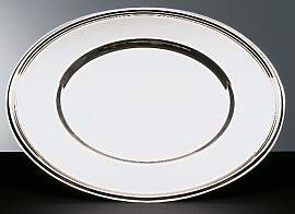 Platzteller APS, silber (silberfarben), H:1cm
