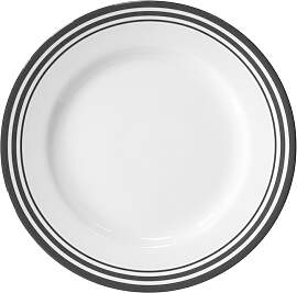 Platzteller FINK "Moments", grau (grau,