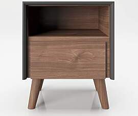 PLAYBOY Nachttisch mit 1 offenem Fach und 1