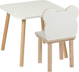 PlayPals Furniture Kindertisch mit 2 Stühlen-