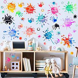 PLIGREAT Wandtattoo fürs Kinderzimmer 3 Bögen