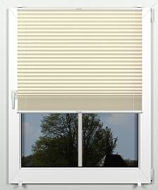 Plissee INDEKO "simple", beige (sand),