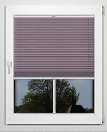 Plissee INDEKO "simple", grau (grau,