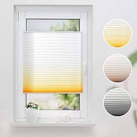 Plissee K-HOME "Farbverlauf Sunrise",