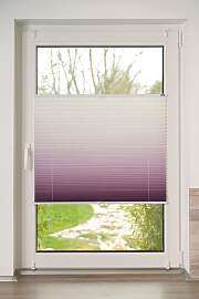 Plissee K-HOME "Farbverlauf Sunrise",