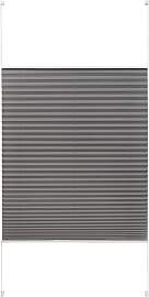 Plissee Light Grau ca. 60x130cm