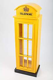 point home Design-Schrank Telephone, Retro, gelb,