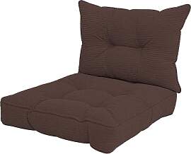 POKAR Stuhlkissen 2er Set 1x Sitzkissen 60x60x10