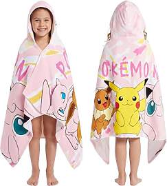 Pokemon Handtücher Badeponcho Kinder mit Kapuze