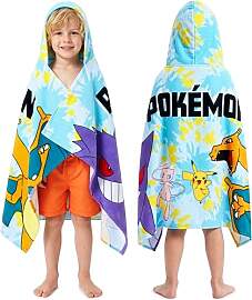 Pokemon Handtücher Badeponcho Kinder mit Kapuze