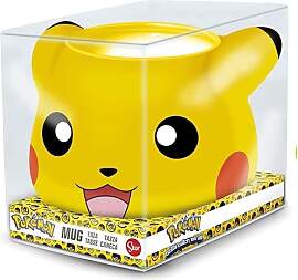 Pokemon Pikachu 3D Tasse, 500 ml, Gelb