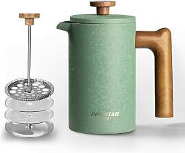 Poliviar French Press Kaffeebereiter 600 ml/21oz,