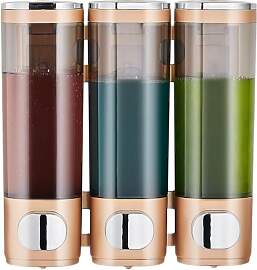 Pollock Seifenspender Wandbefestigung, 300ML*3