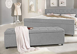 Polsterbank HOME AFFAIRE "Goronna", grau 