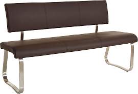 Polsterbank MCA FURNITURE "Arco", braun
