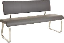 Polsterbank MCA FURNITURE "Arco", grau