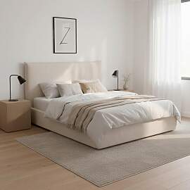 Polsterbett Alba Beige ca. 180x200 cm