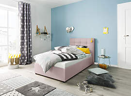 Polsterbett HOME AFFAIRE "Endres", rosa
