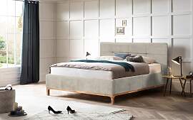 Polsterbett HOME AFFAIRE "Noan", beige,