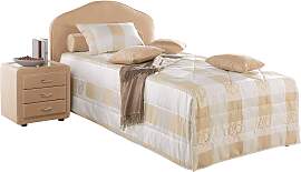 Polsterbett MAINTAL, beige, B:199cm L:212cm,