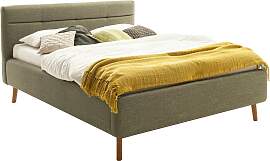 Polsterbett MEISE.MÖBEL "Lotte", grün, 