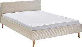 Polsterbett MEISE.MÖBEL "Wicki", beige, 
