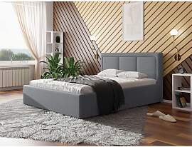 Polsterbett mit Bettkasten und Lattenrost Koay