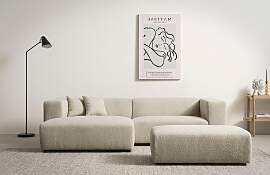 Polsterecke HOME AFFAIRE "BAKELS, Ecksofa-Set 