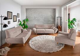 Polstergarnitur HOME AFFAIRE "Drago elegant