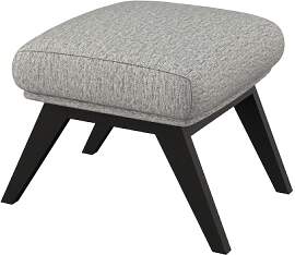 Polsterhocker FLEXLUX "Adria", grau