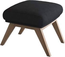 Polsterhocker FLEXLUX "Adria", schwarz