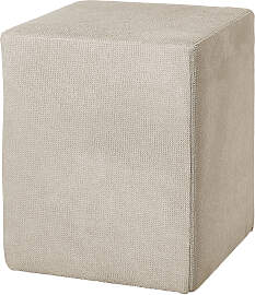 Polsterhocker HOME AFFAIRE, beige, B:40cm H:50cm