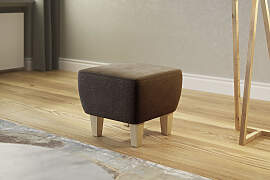 Polsterhocker HOME AFFAIRE "Viva", rosa