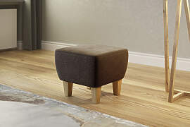 Polsterhocker HOME AFFAIRE "Viva", rosa