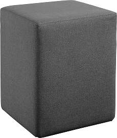 Polsterhocker MAINTAL "Kieferwald", grau 