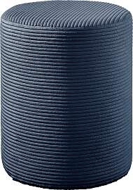 Polsterhocker MAINTAL "Wiesenbach", blau 