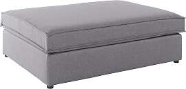 Polsterhocker OTTO HOME "Enid", grau