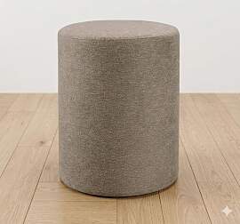 Polsterhocker Razoni Strukturstoff