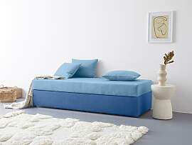 Polsterliege MAINTAL "Diana", blau,