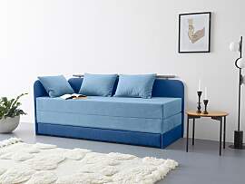 Polsterliege MAINTAL "Diana", blau,