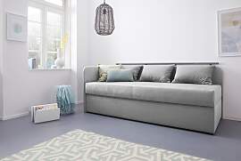 Polsterliege MAINTAL "Diana", grau,