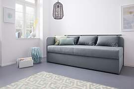 Polsterliege MAINTAL "Diana", grau,