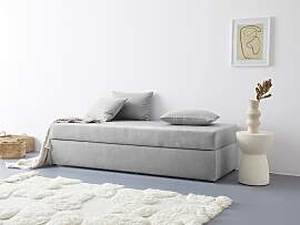 Polsterliege MAINTAL "Diana", grau,