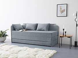Polsterliege MAINTAL "Diana", grau,