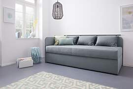 Polsterliege MAINTAL "Diana", grau,