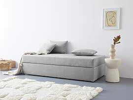 Polsterliege MAINTAL "Diana", grau,